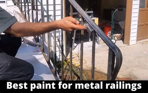 best paint for outdoor metal brackets|paint for metal outdoor railings.